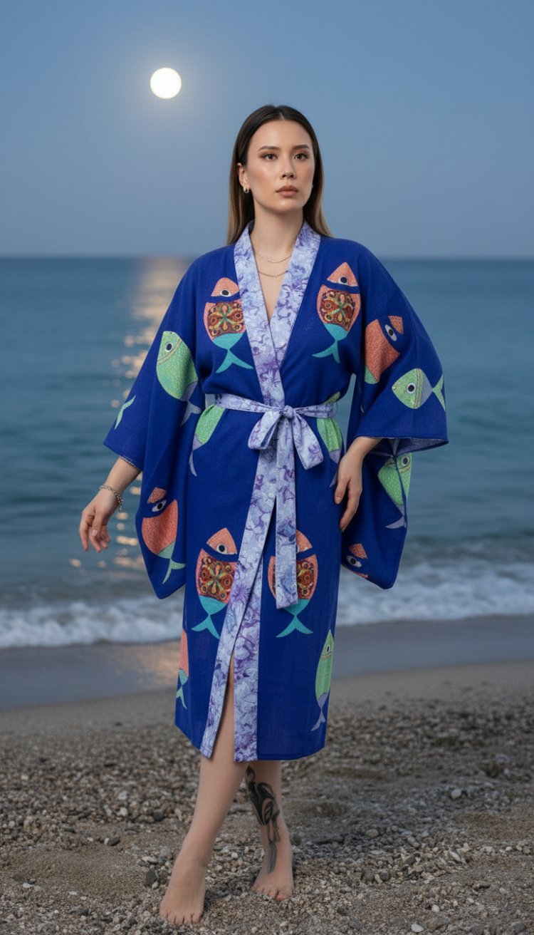 Ghostfish kimono