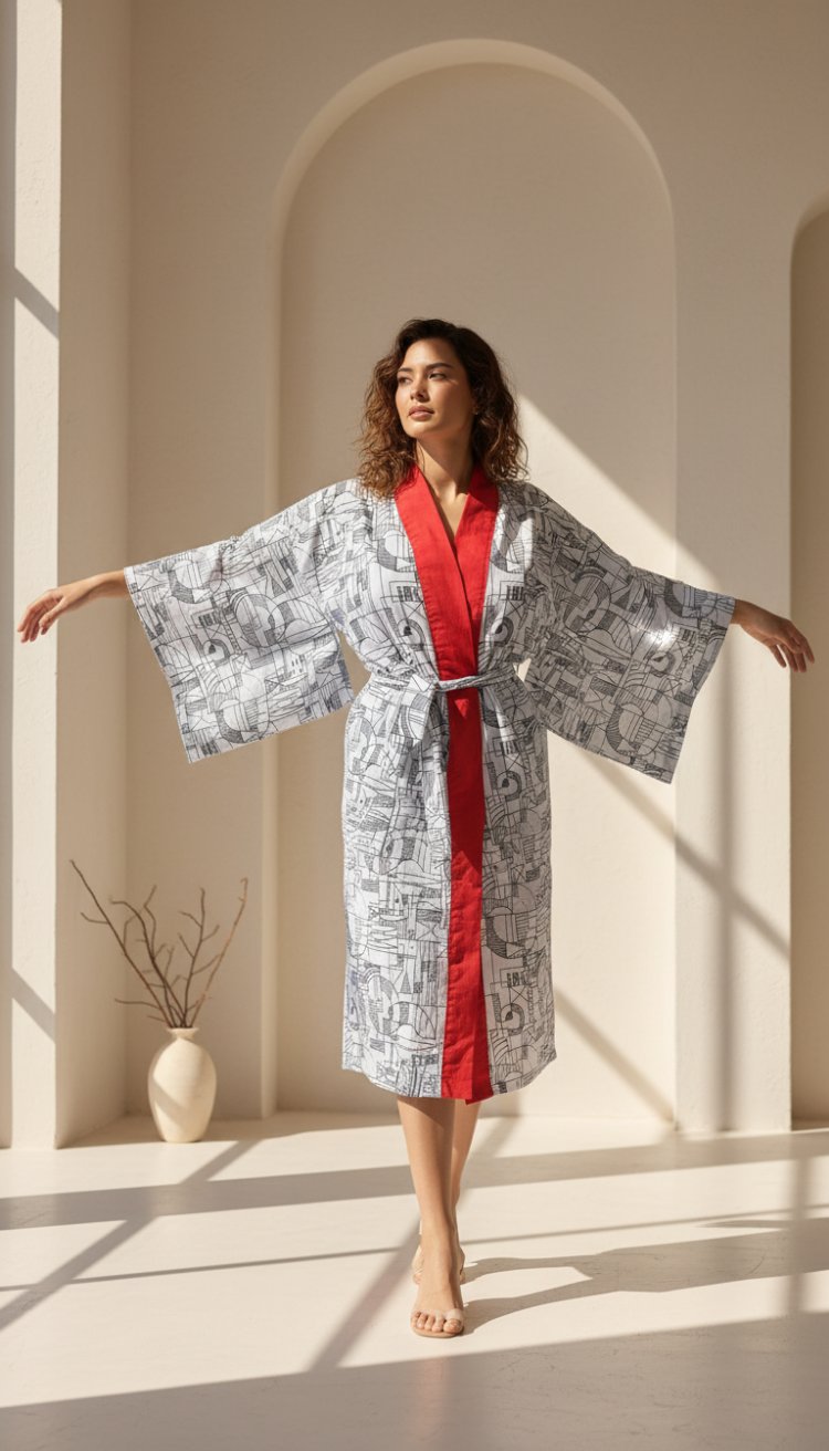 Redflag kimono