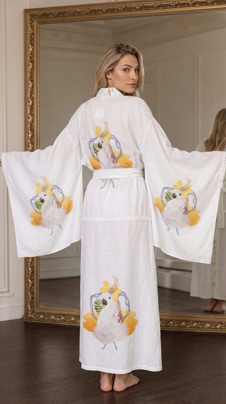 Parrot kimono 