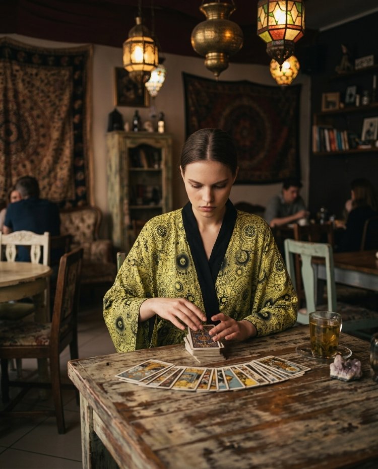 Golden Arcana Kimono 