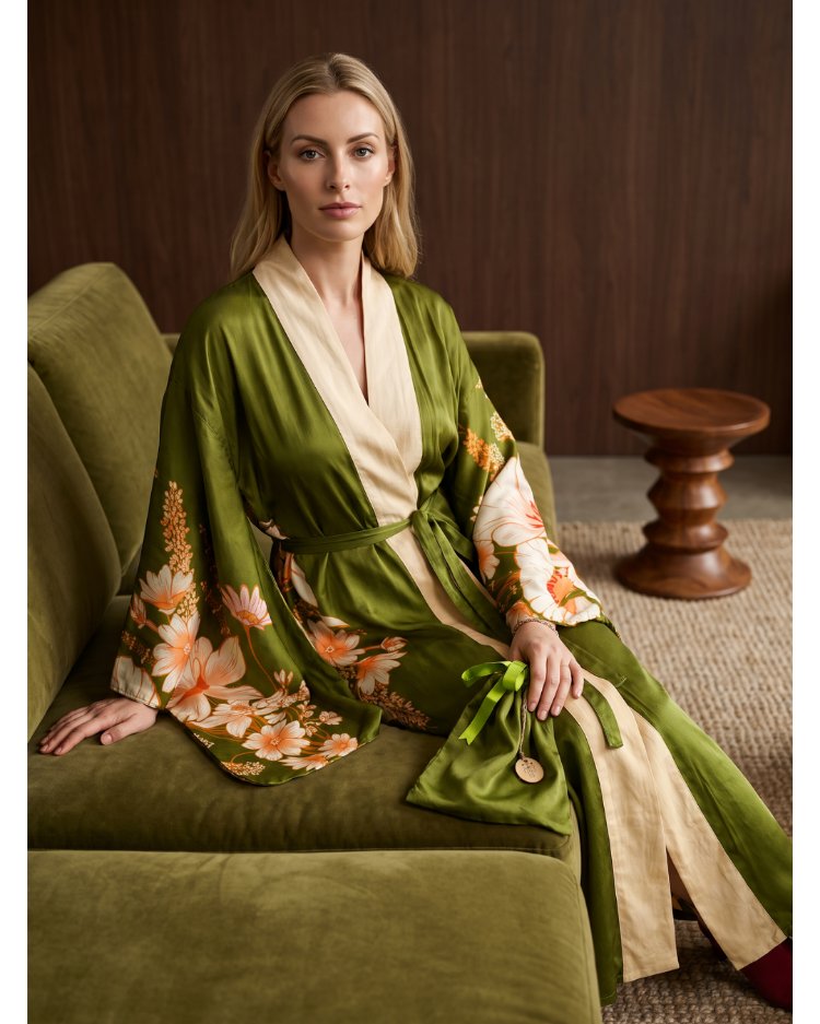 Botanical Whisper Kimono 