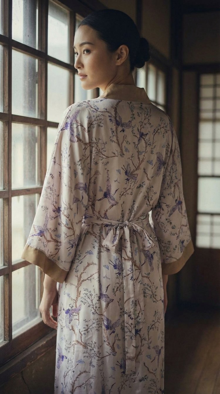 stork kimono