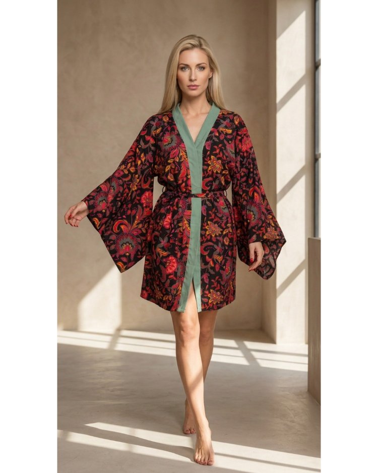 Ember Garden Kimono 