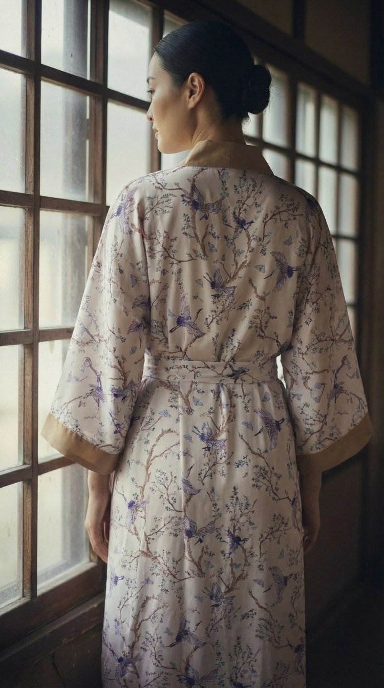 stork kimono