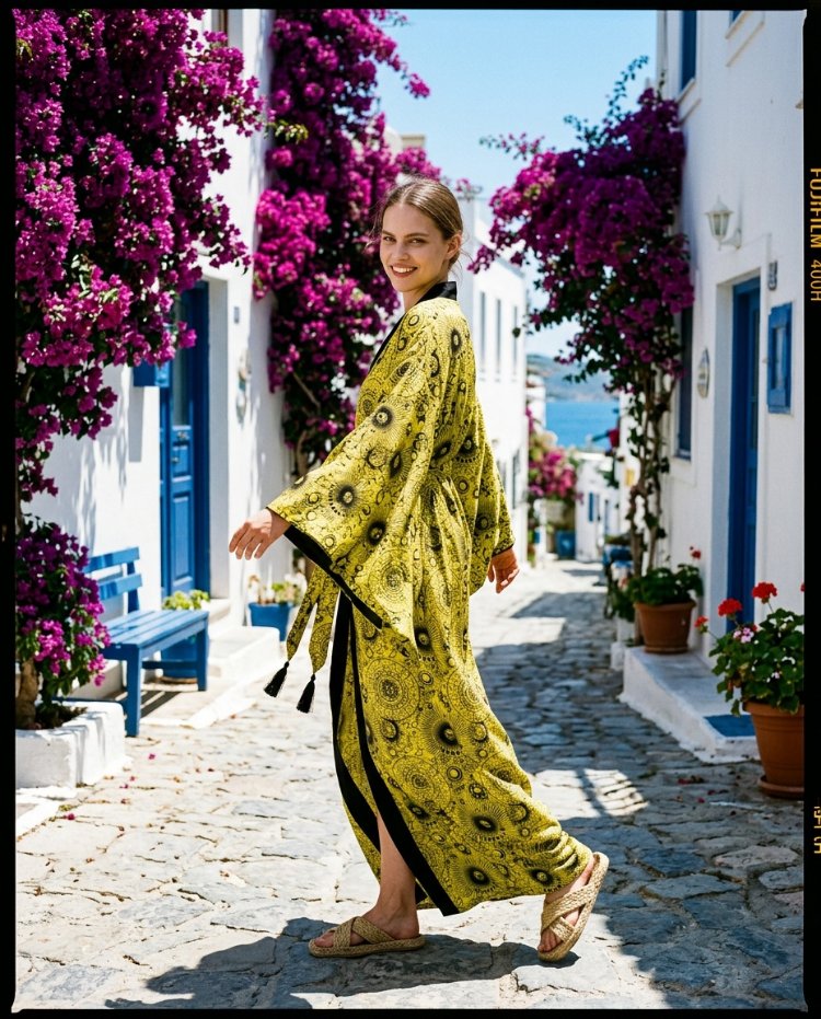 Golden Arcana Kimono 