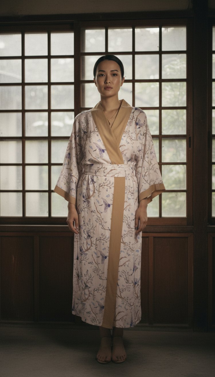 stork kimono