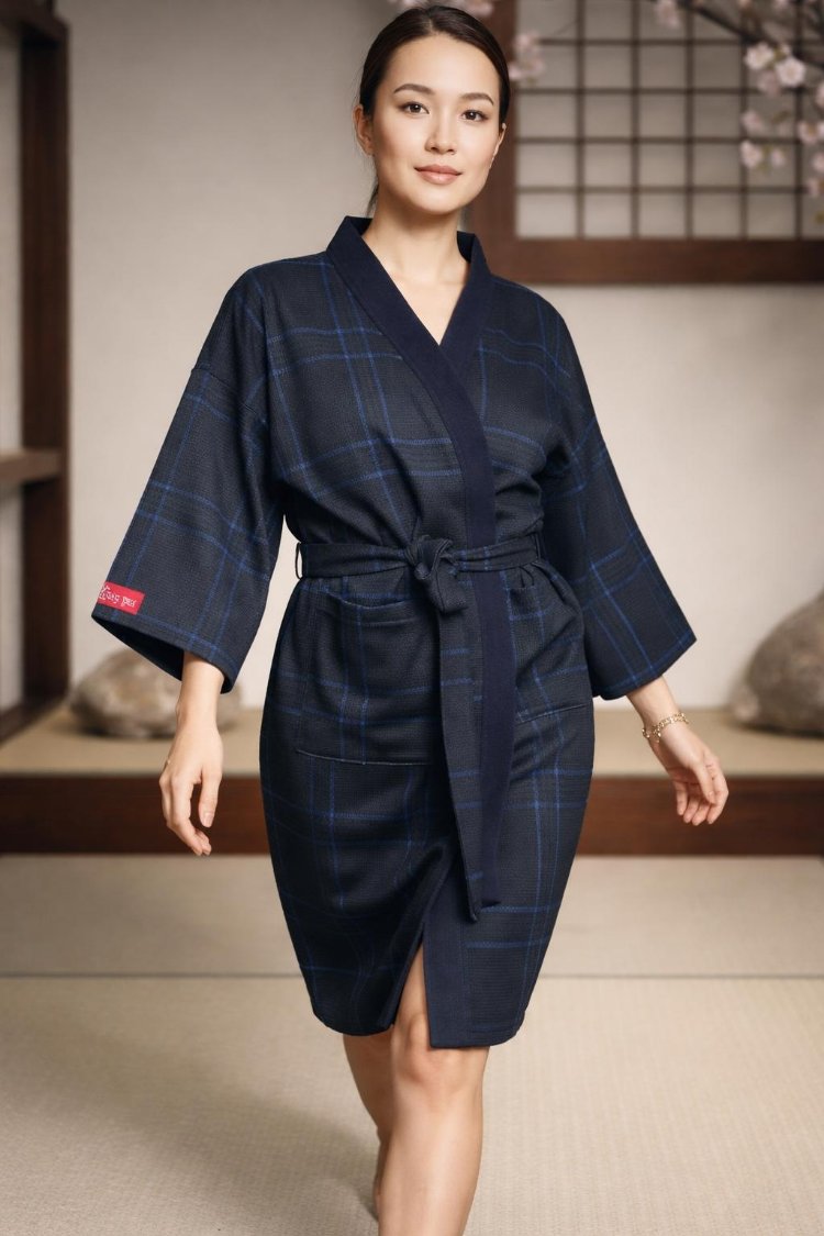 Tartan kimono