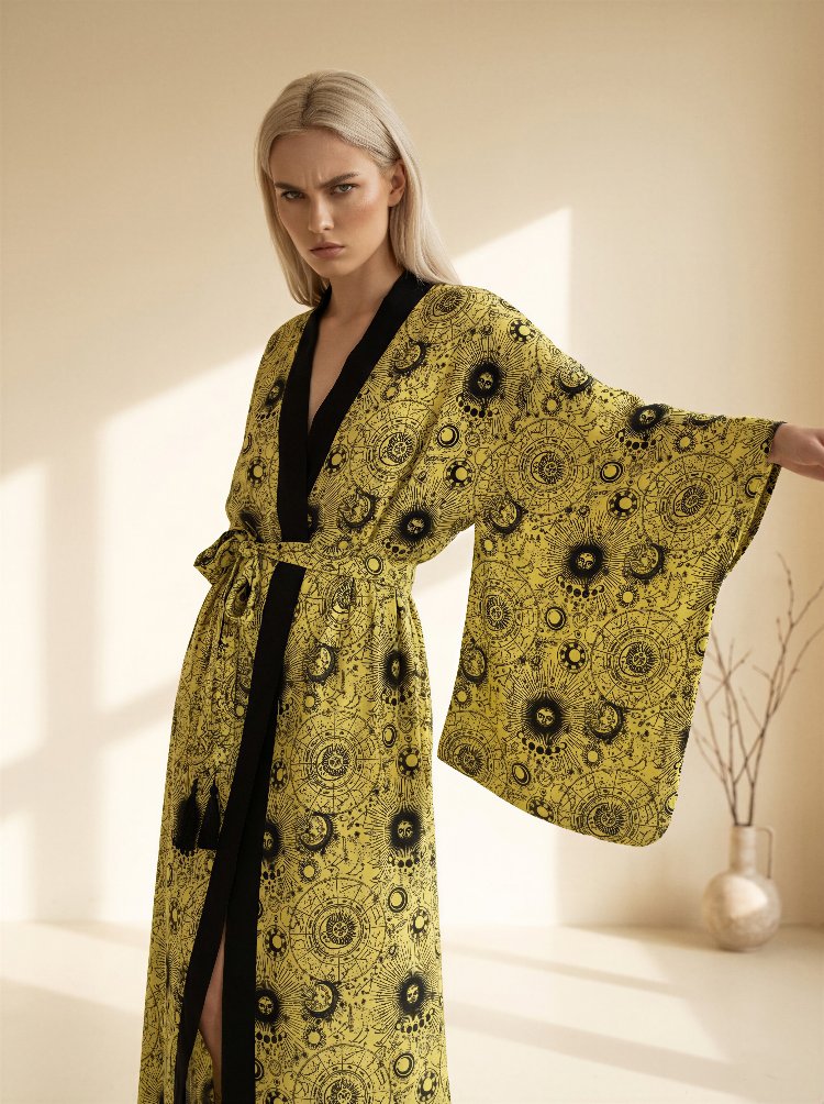 Golden Arcana Kimono 