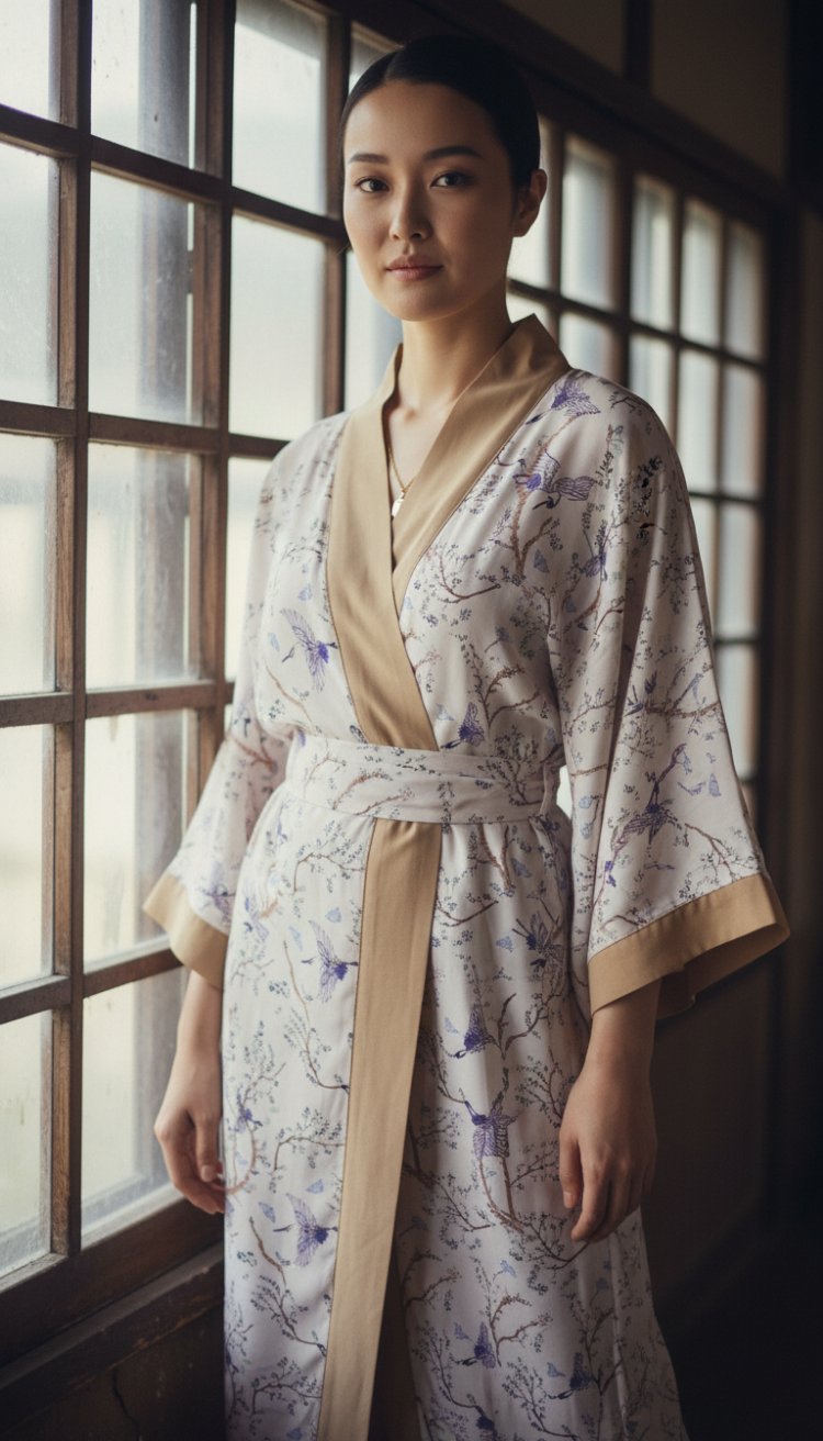 stork kimono