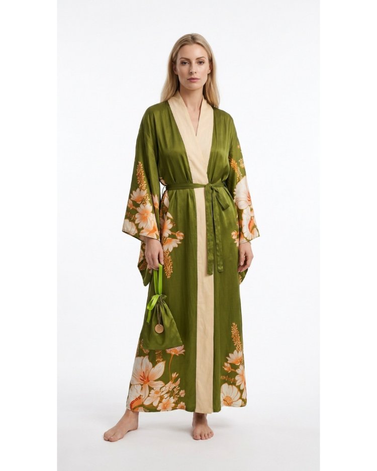 Botanical Whisper Kimono 