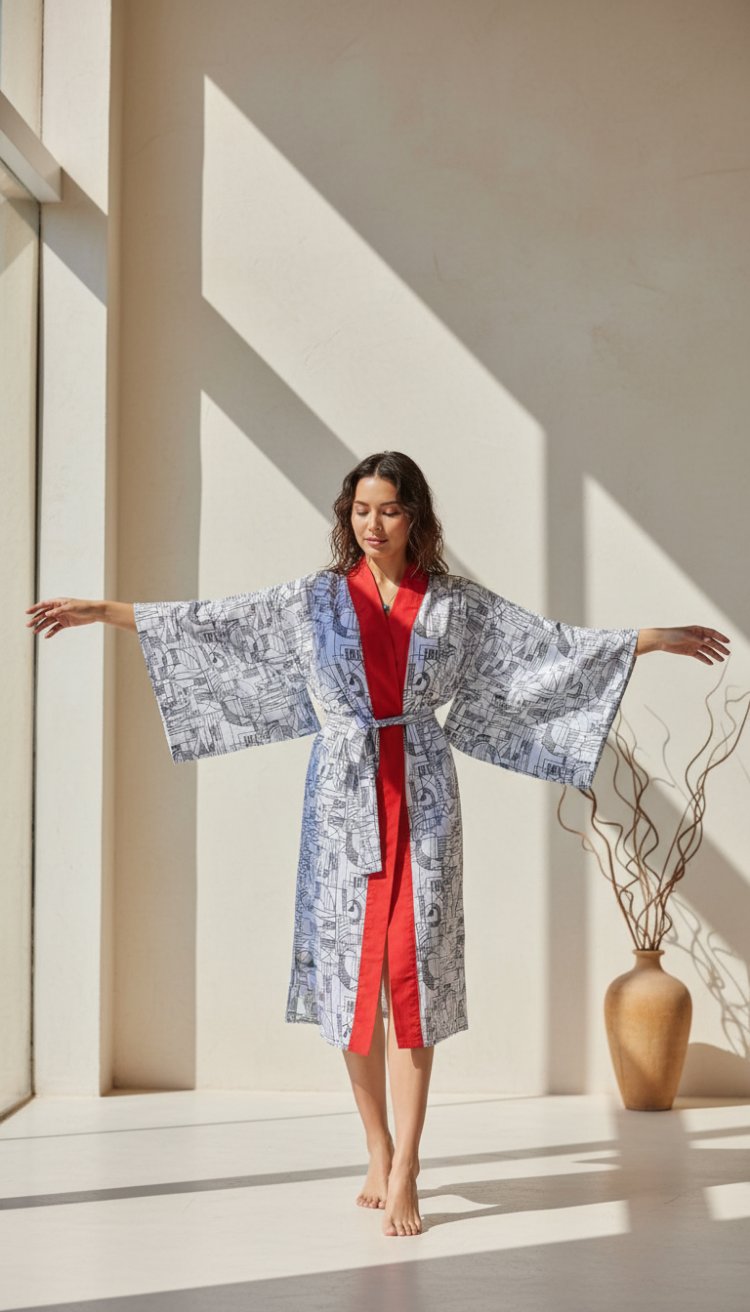 Redflag kimono