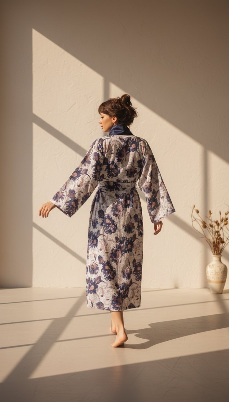 night flower kimono