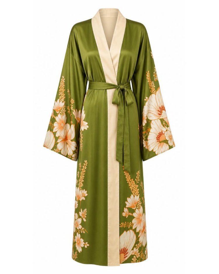 Botanical Whisper Kimono 