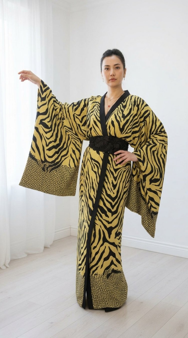 Pistachio kimono