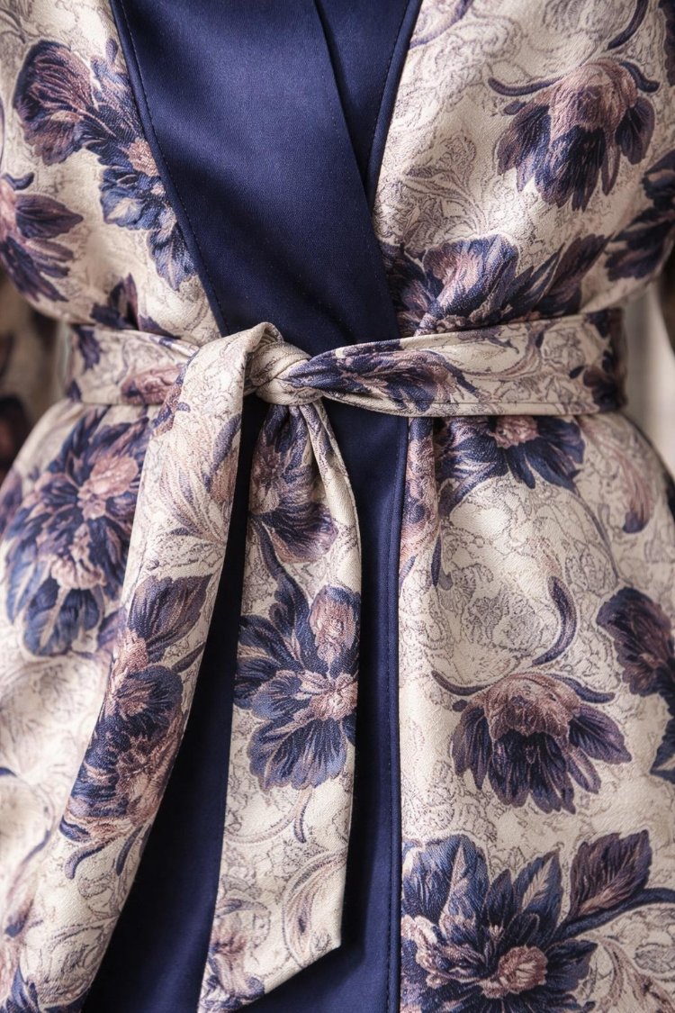 night flower kimono