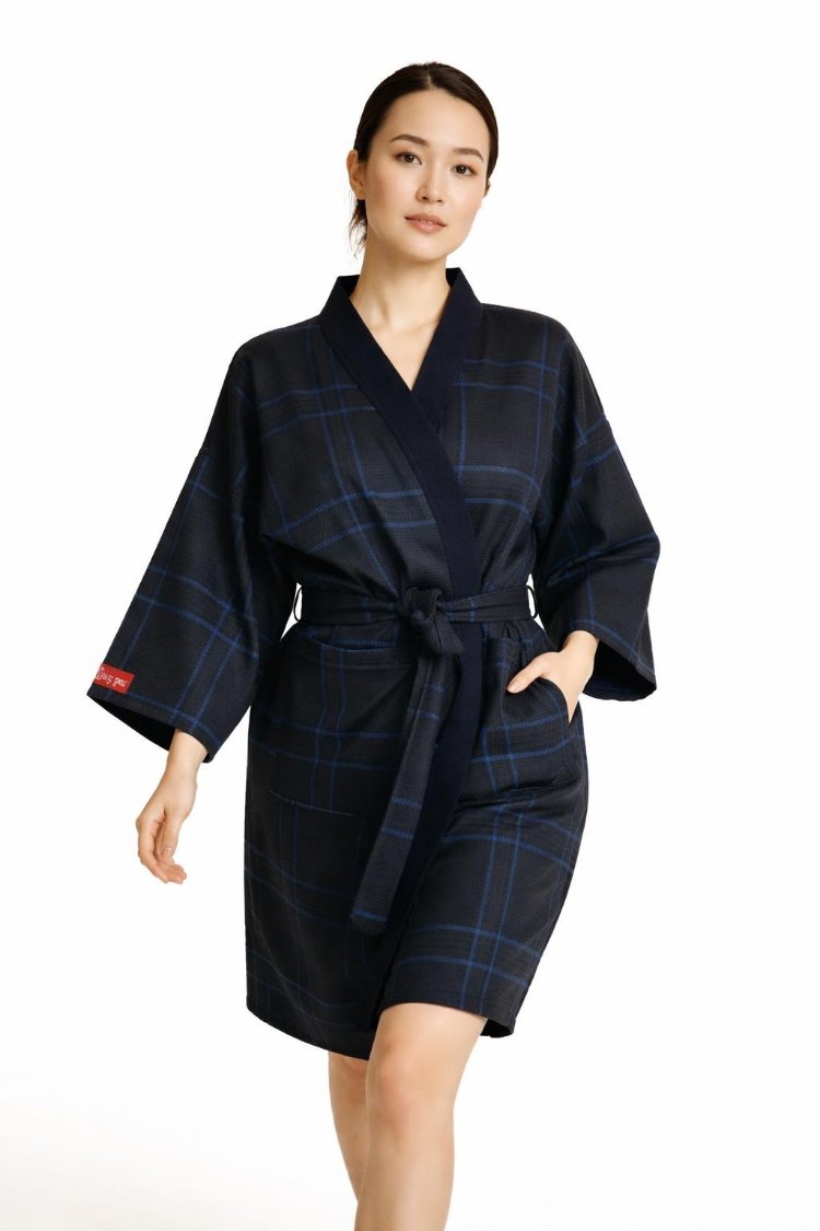 Tartan kimono