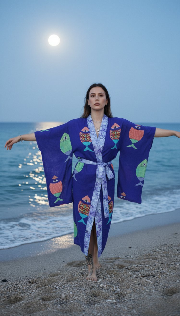 Ghostfish kimono