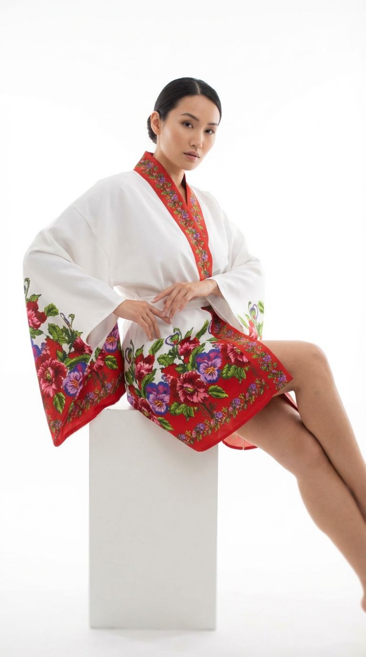 Flowers kimono
