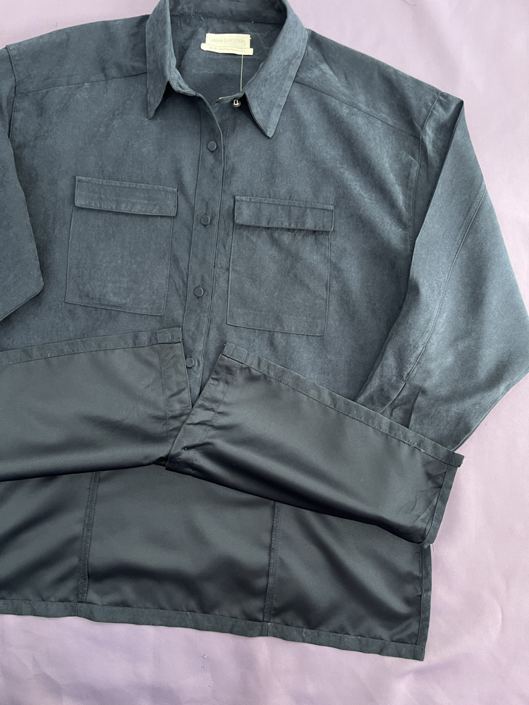 Urban Outfitters Suni Süet Gömlek
