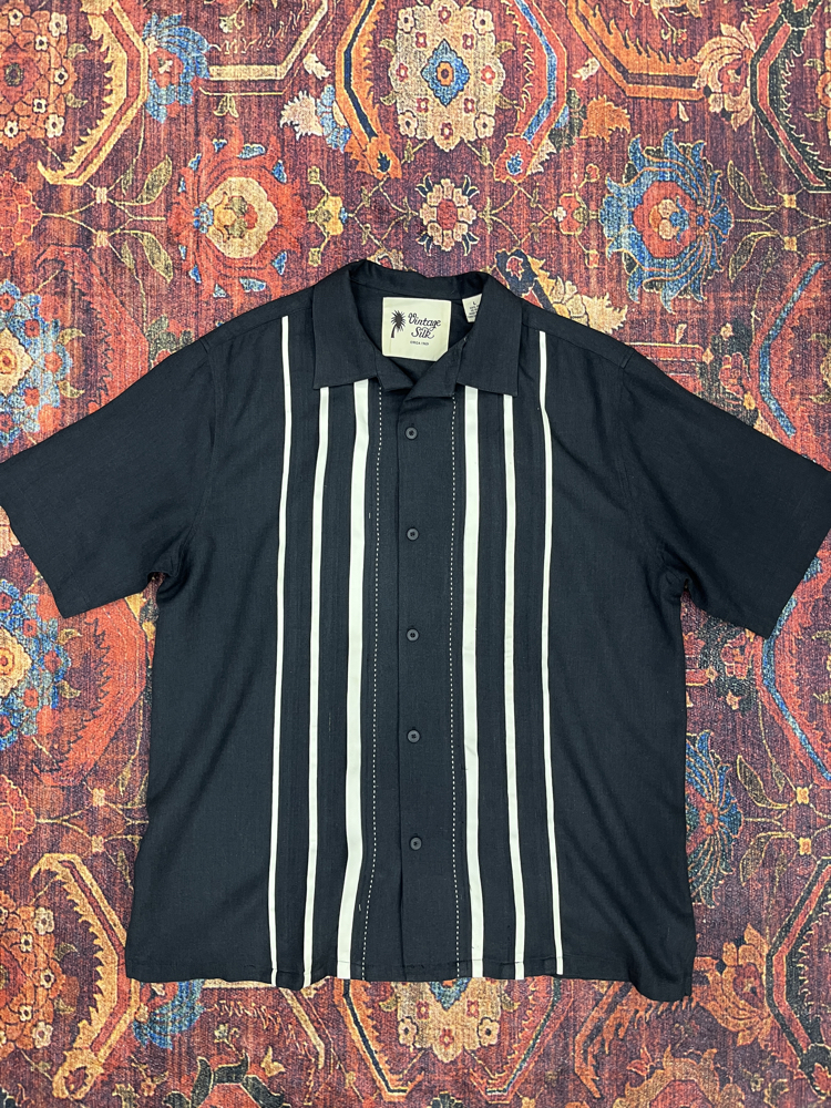 Vintage Silk %100 İpek Gömlek