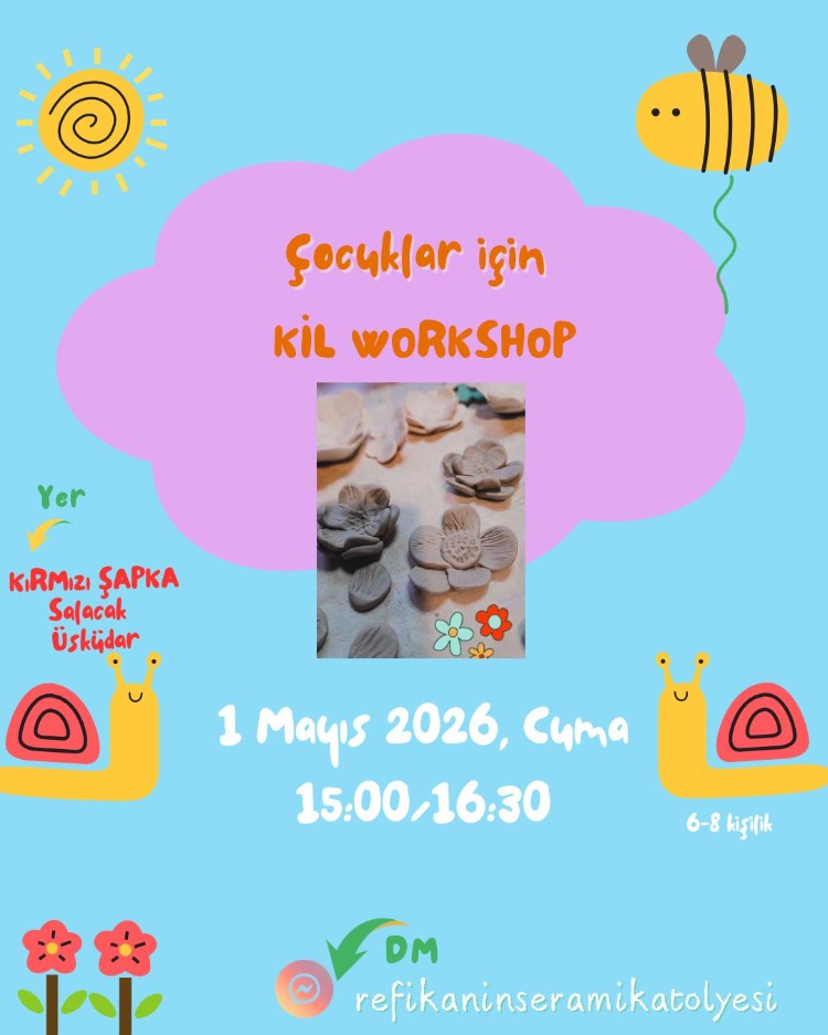 1 Mayıs Cuma 15.00 - 16.30
