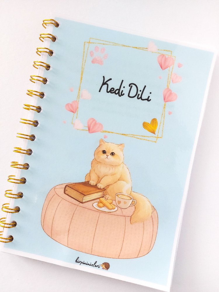 Kedi Dili Defteri A5