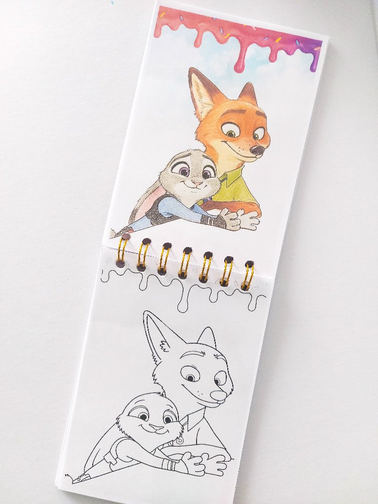 Zootropolis Boyama Kitabı A6 