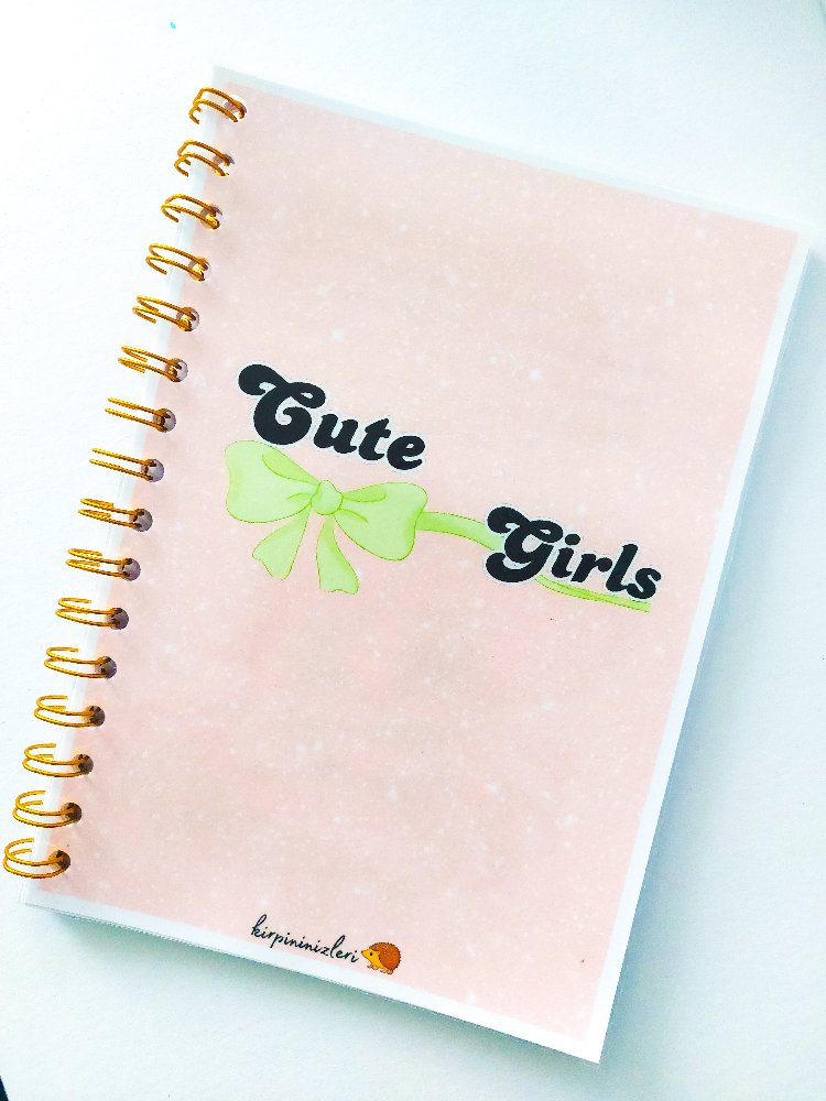 Cute Girls Defteri A5 