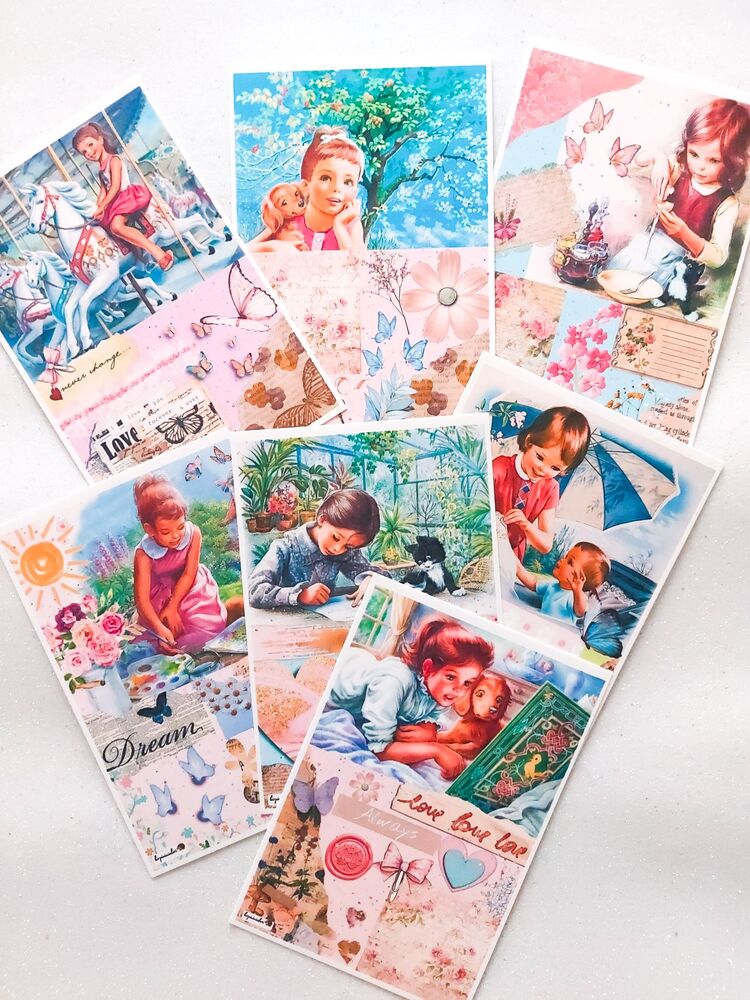 Ayşegül Nostalji 7'li Kart Seti
