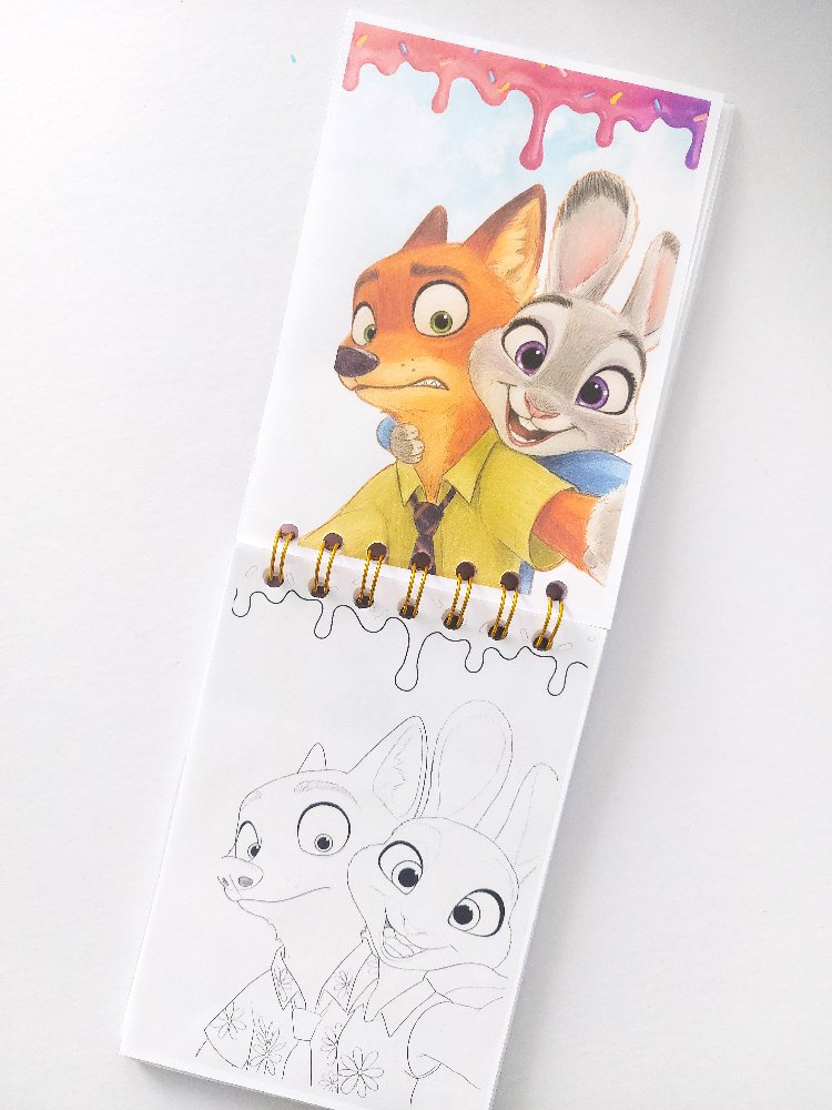 Zootropolis Boyama Kitabı A6 