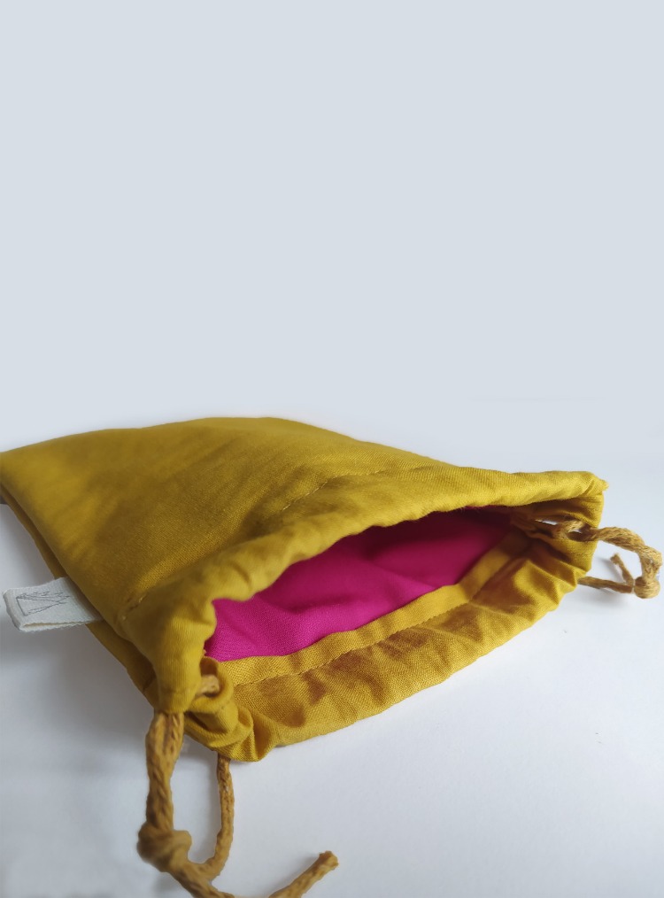 Takı Kesesi Hardal Sarı Seyahat Makyaj Çok Amaçlı Çanta 12.5x18cm
