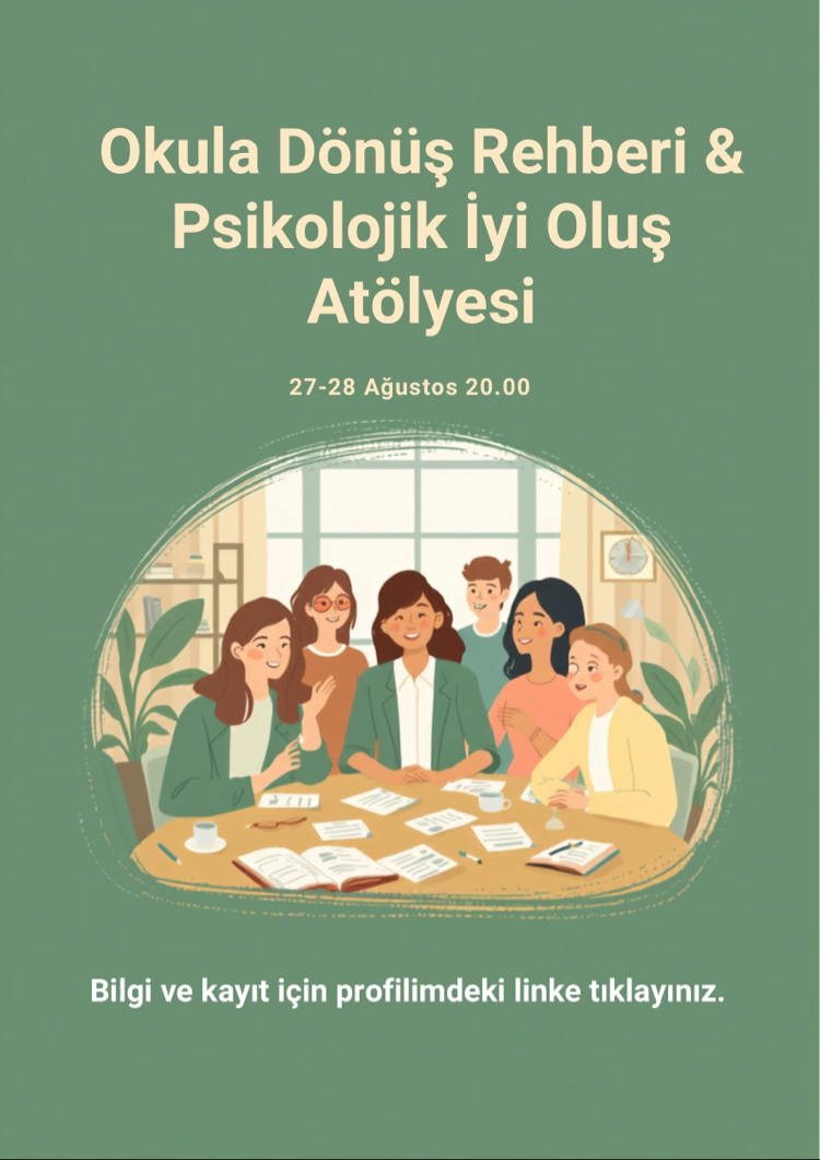 Okula Dönüş Atölyesi: Saha Hazırlığı & PDR İyi Oluşu (Canlı Atölye + Doküman Paketi)