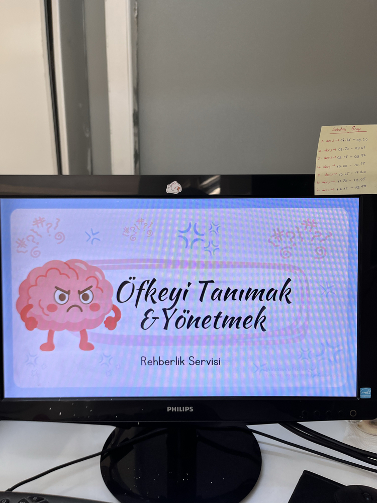 Öfke Yönetimi Sunumu+ Materyaller