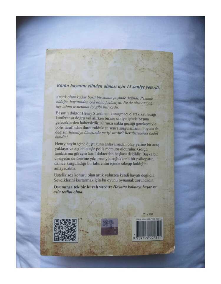 15 Saniye - Andrew Gross