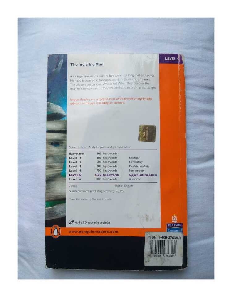 The Invisible Man - H.G. Wells The Penguin English Library (Level 5)