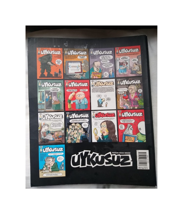 (ORİJİNAL) Uykusuz Dergisi Cilt:12 Haziran 10- Ağustos 10 Sayı: 144-156