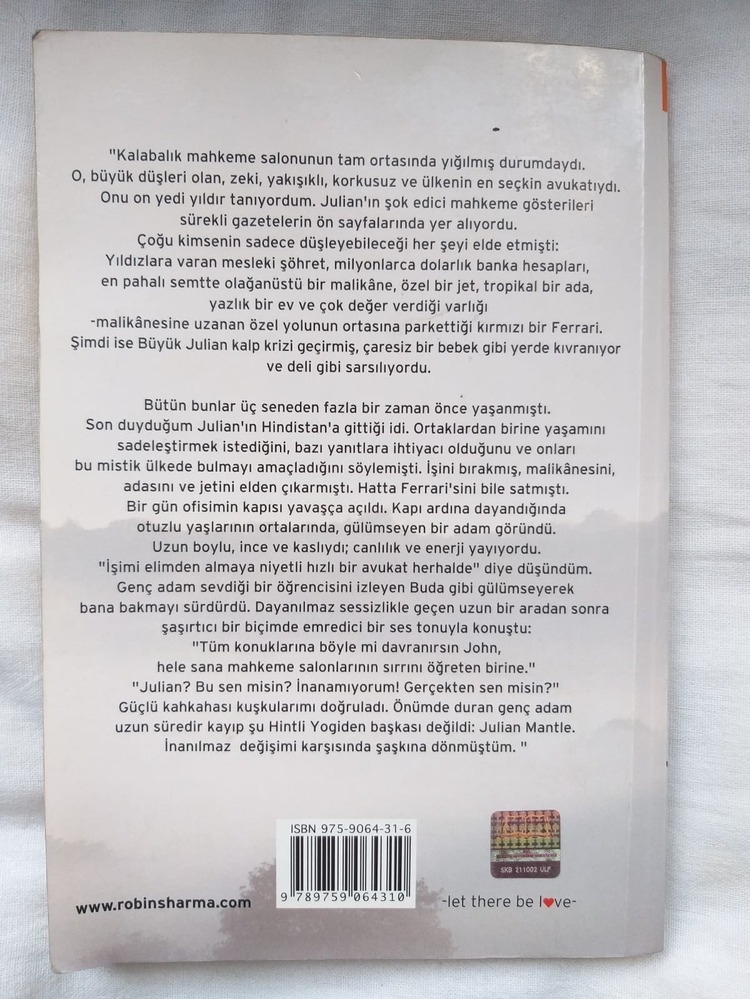 Ferrari'sini Satan Bilge - Robin Sharma