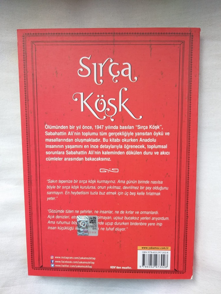 Sırça Köşk - Sabahattin Ali