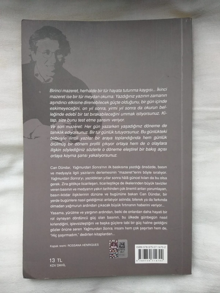 Yağmurdan Sonra - Can Dündar (1.Basım)