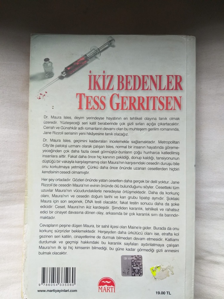 İkiz Bedenler - Tess Geritsen