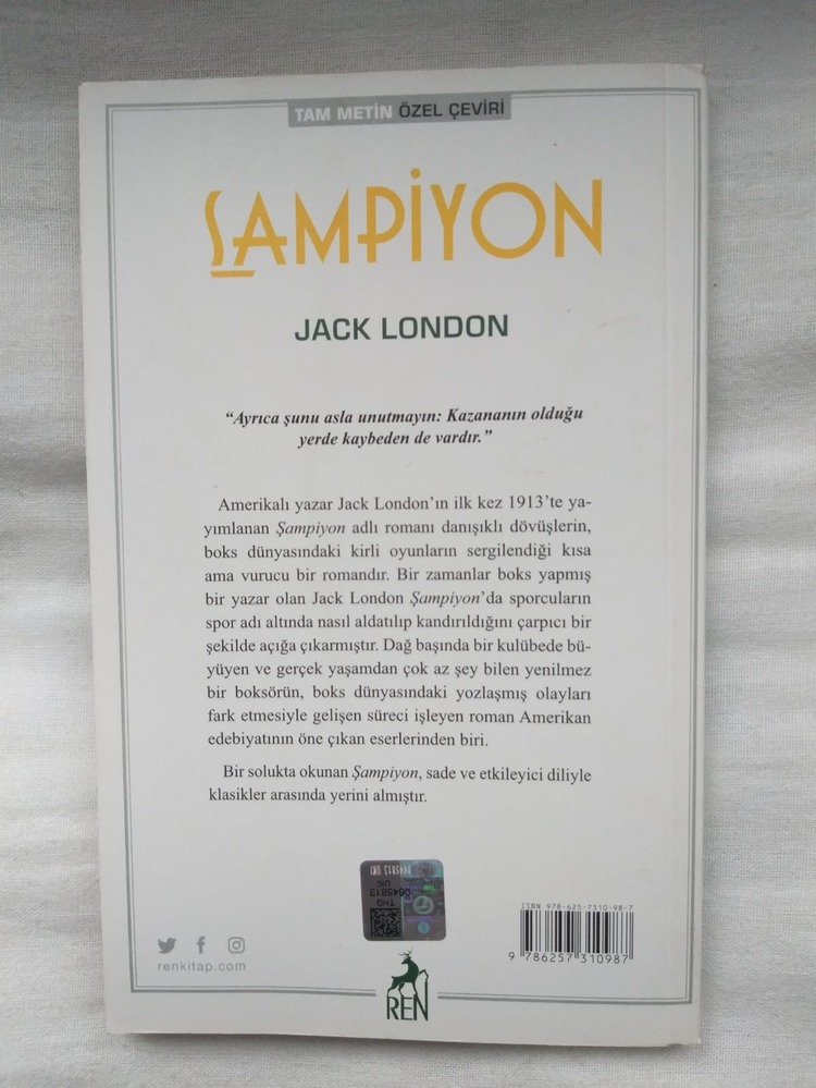 Şampiyon - Jack London