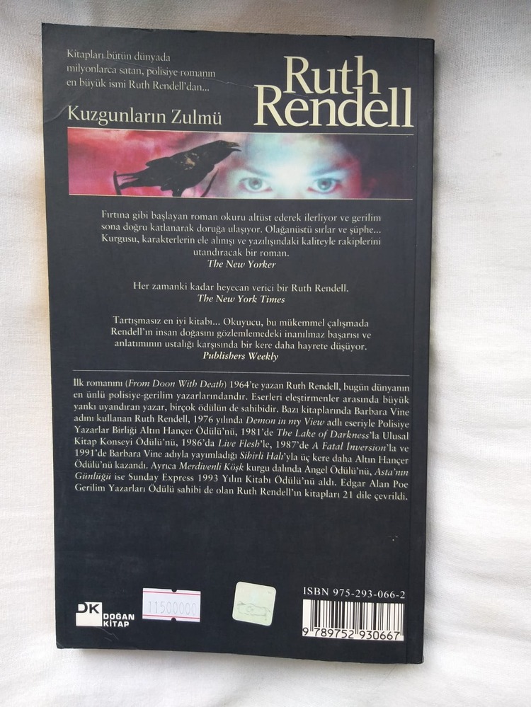 Kuzgunların Zulmü - Ruth Rendell 