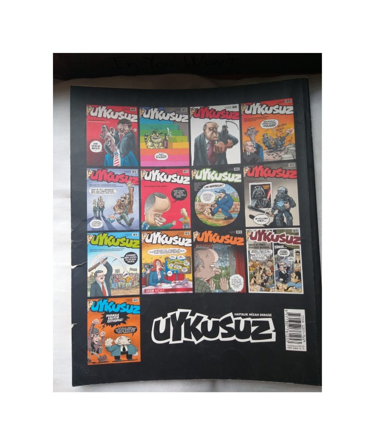 (ORİJİNAL) Uykusuz Dergisi Cilt:25 Ağustos 13 - Kasım 13 Sayı:313-325