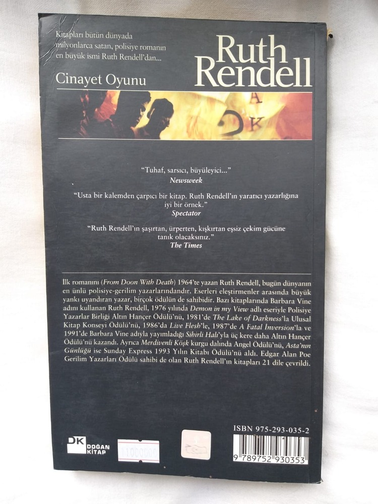 Cinayet Oyunu - Ruth Rendell