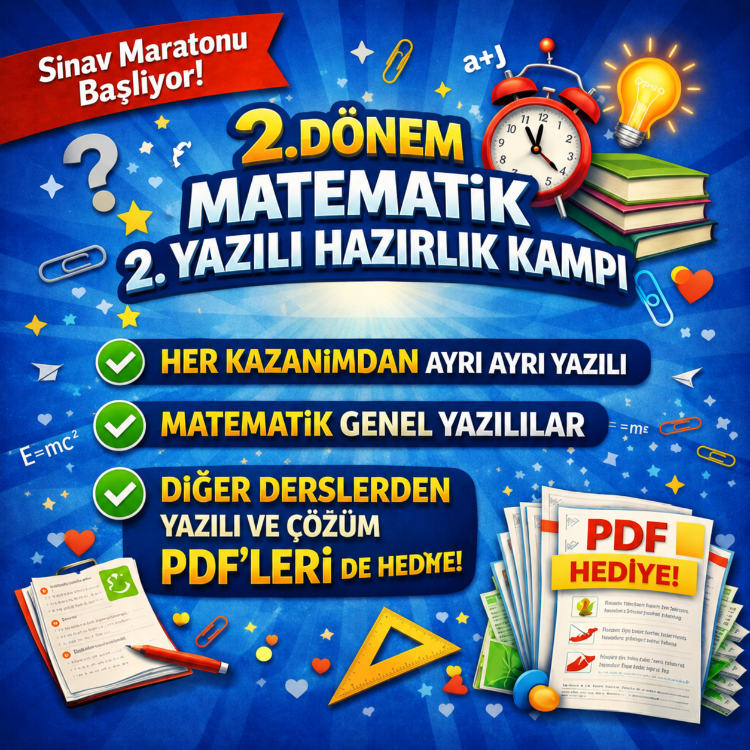 2. DÖNEM 2. YAZILI HAZIRLIK KAMPI