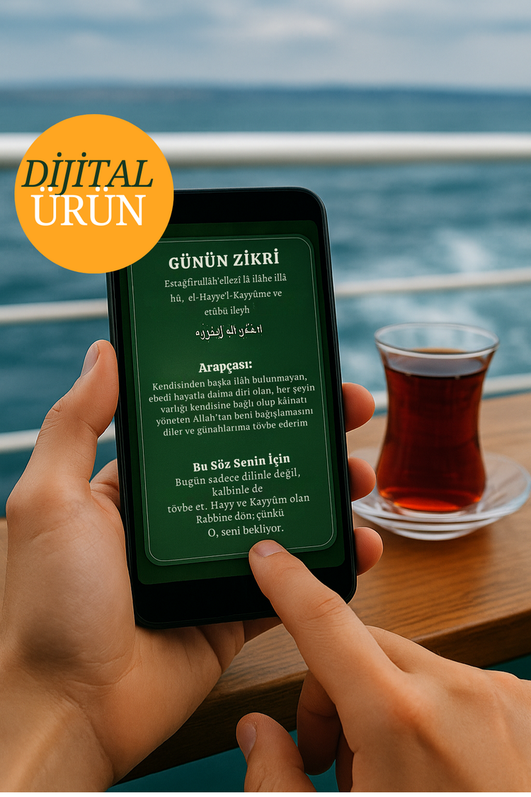 30 Günlük Dijtial Zikir Kartları – Her Güne Bir Zikir ve İlham Mesajı (Dijital Ürün)