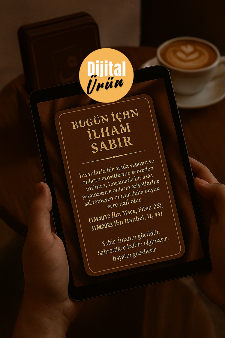 30 Günlük Dijital Hadis Kartları - Her Güne Bir Zikir