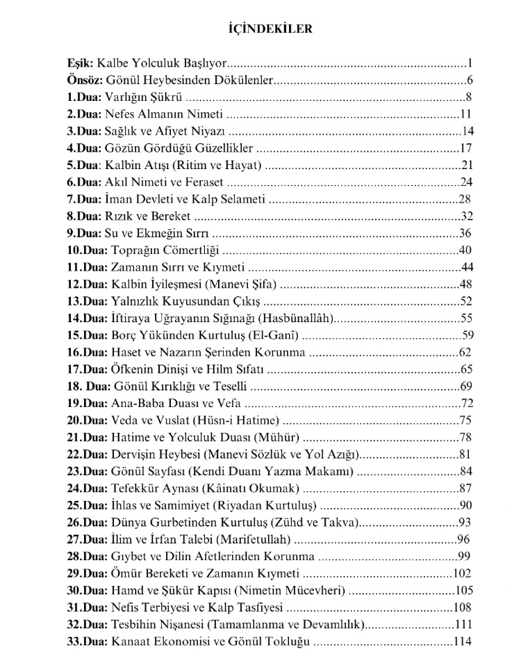Dervişin Dilinden Dualar