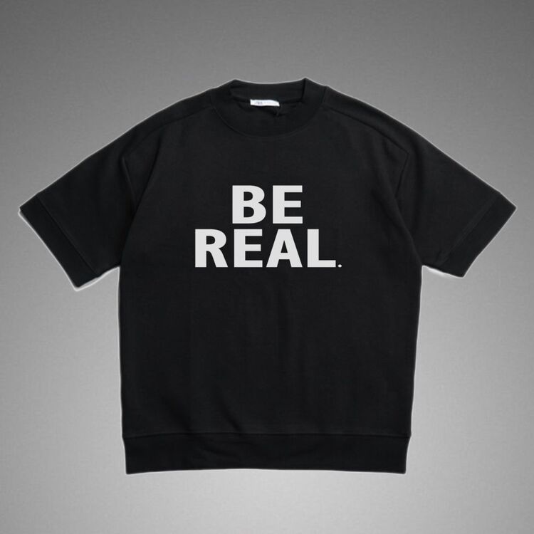 Be Real Tyson Siyah Oversize T-shirt 