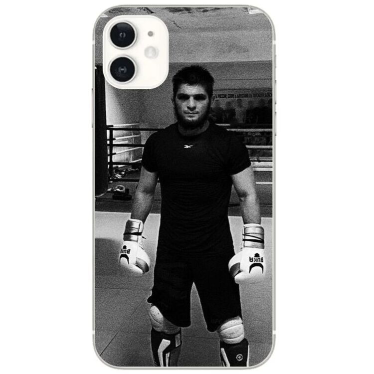 Khabib Black White Telefon Kılıfı 
